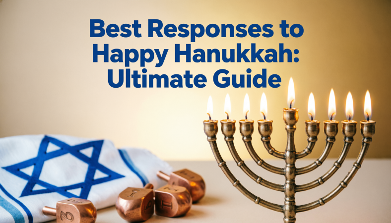 Best Responses to Happy Hanukkah