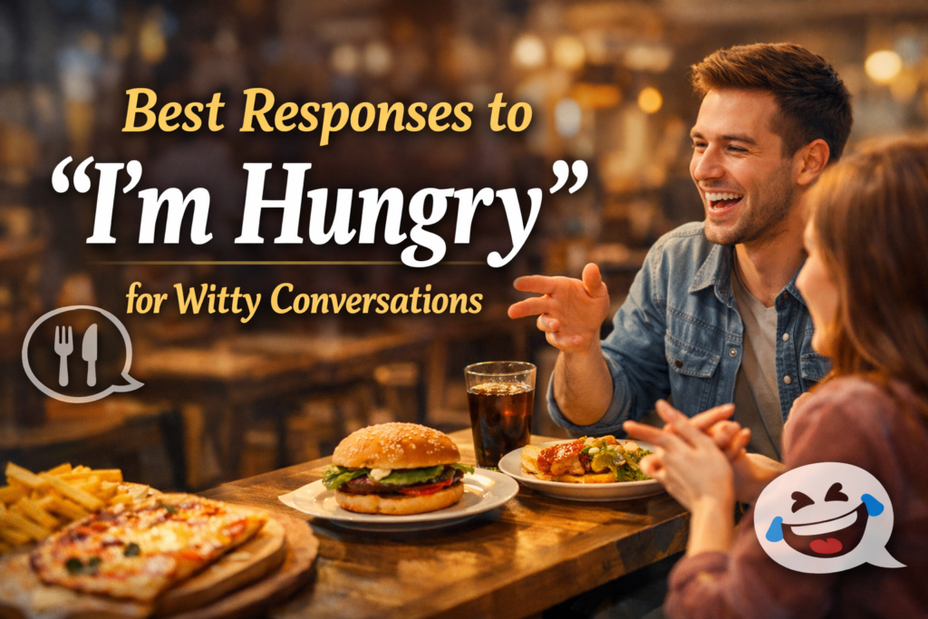 Best Responses to “I’m Hungry