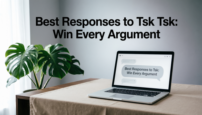 Best Responses to Tsk Tsk