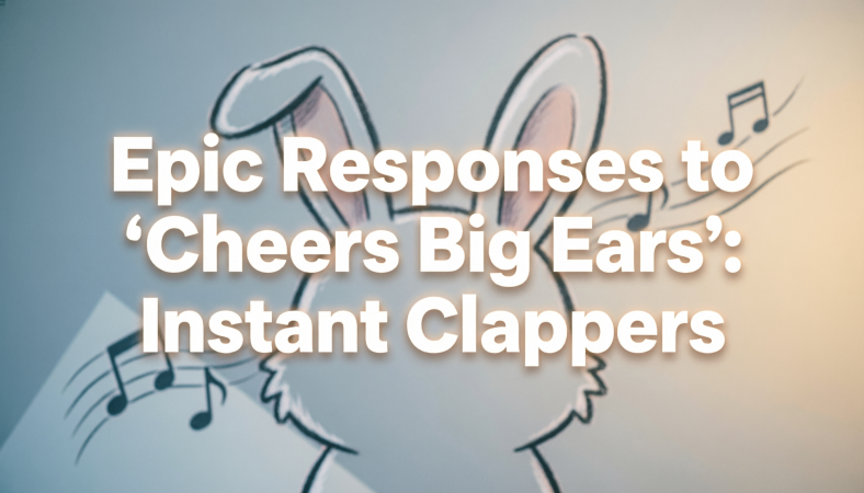 Epic Responses to “Cheers Big Ears