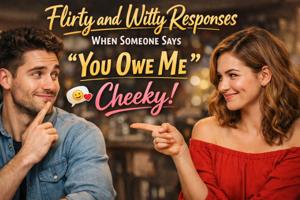 Flirty and Witty Responses
