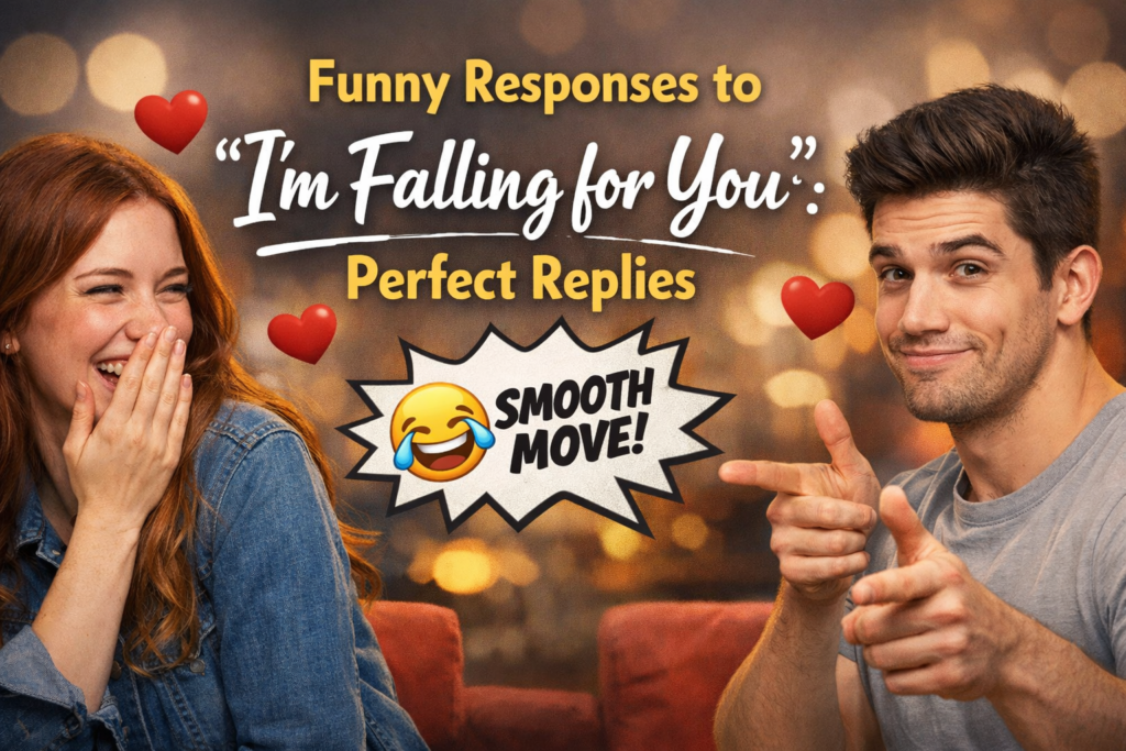 Funny Responses to “I’m Falling for You”
