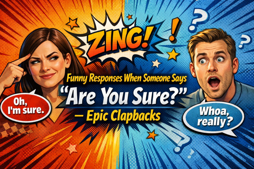 Funny Responses When Someone Says