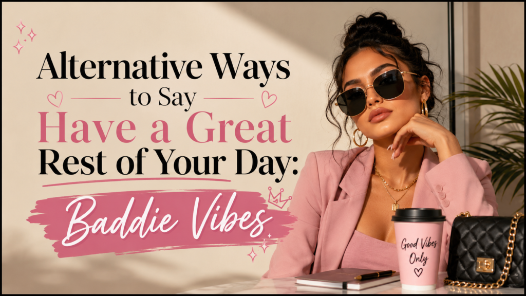 Alternative Ways to Say Have a Great Rest of Your Day