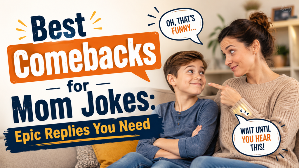 Best Comebacks for Mom Jokes