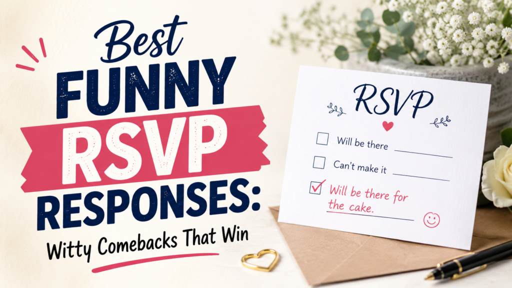 Best Funny RSVP Responses