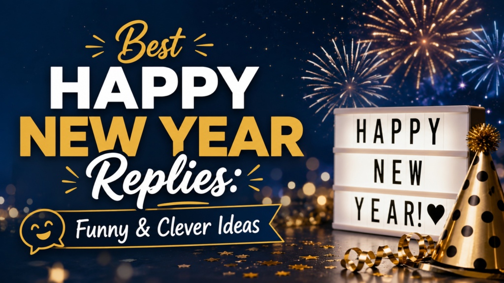 Best Happy New Year Replies