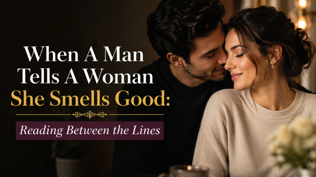 When A Man Tells A Woman She Smells Good