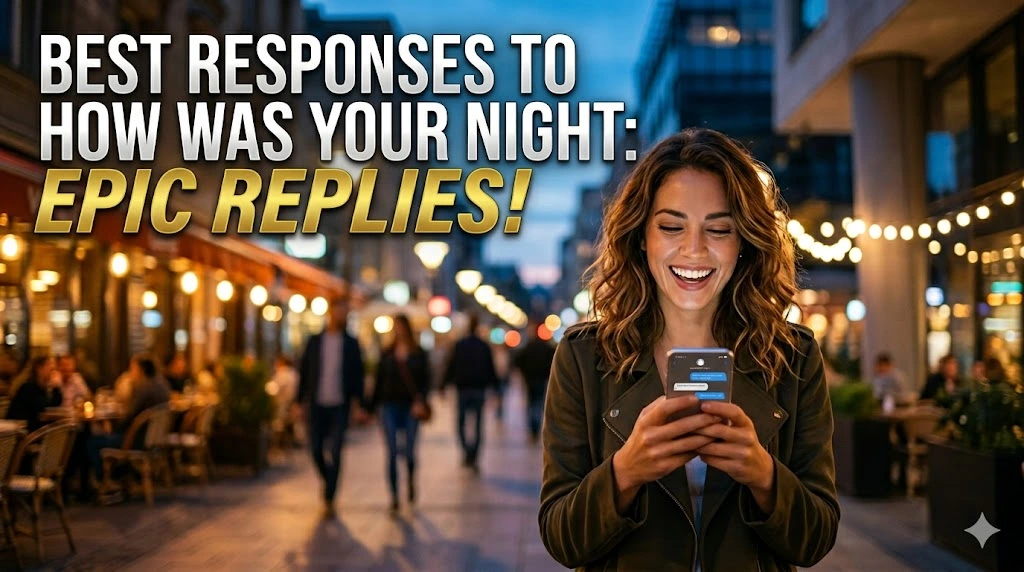 Best Responses To How Was Your Night