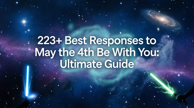 Best Responses to May the 4th Be With You