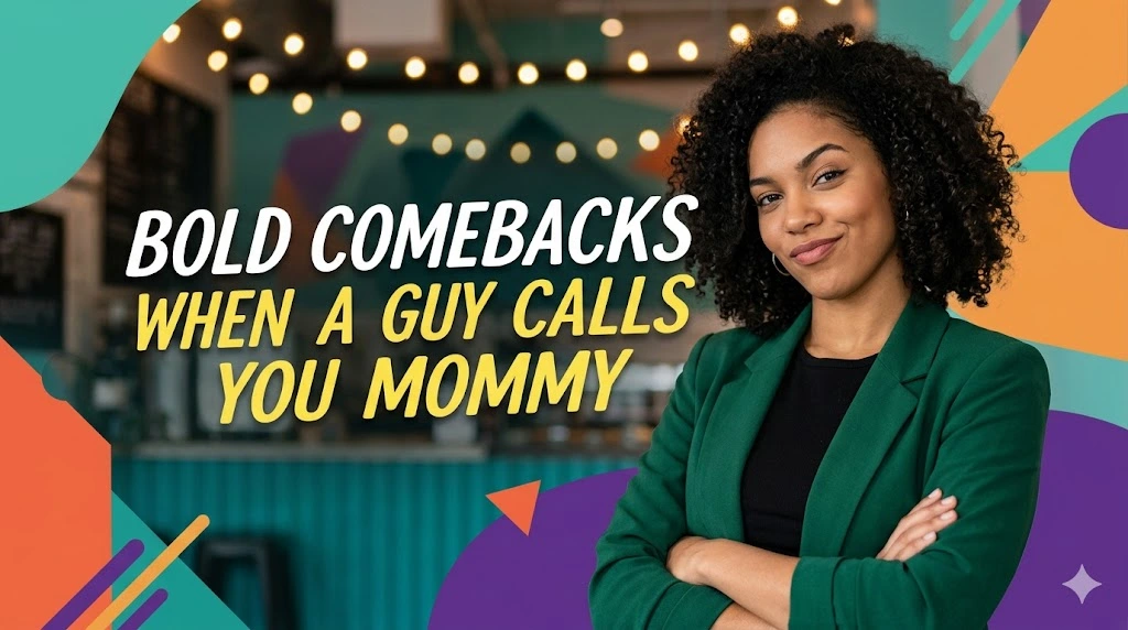 Bold Comebacks When a Guy Calls You Mommy