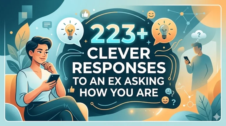 Clever Responses to an Ex Asking How You Are