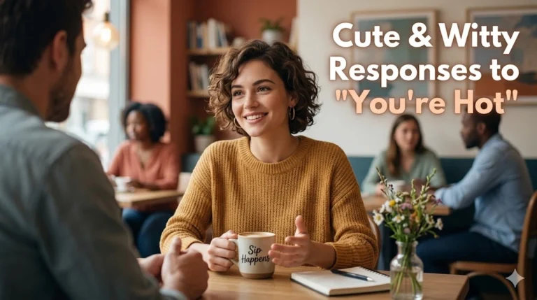 Cute & Witty Responses to “You’re Hot”
