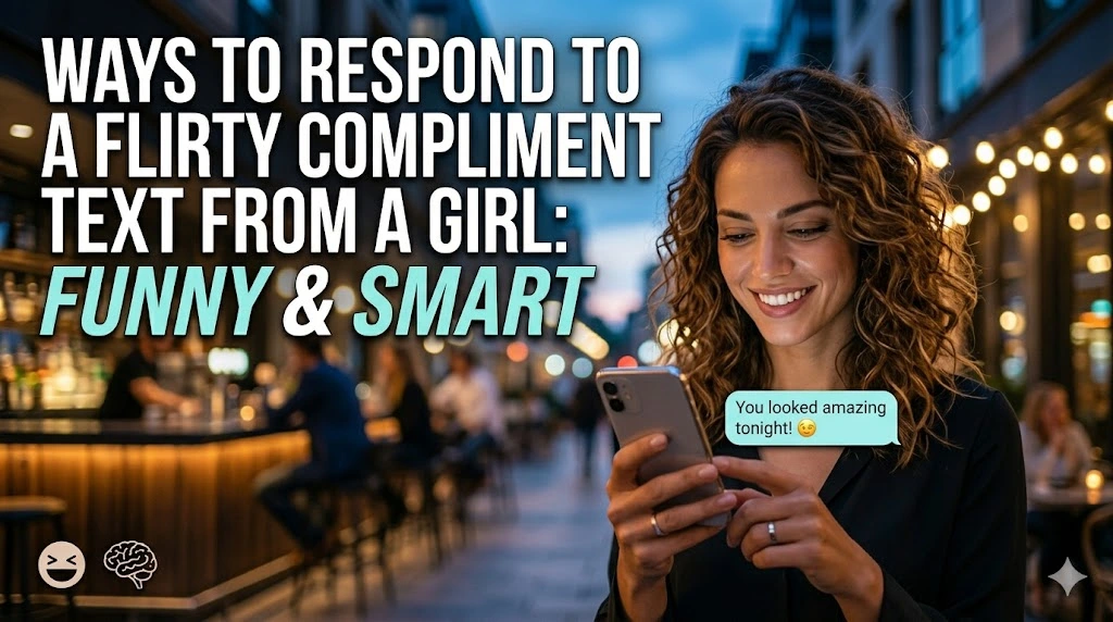 Ways To Respond To A Flirty Compliment Text From A Girl